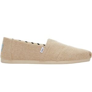 Toms Women’s Alpargata Natural Slip On Ladies Canvas Shoes Tan‎ Size 11